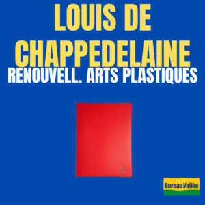 RENOUVELLEMENT ARTS PLASTIQUES - PORTES VUES ROUGE - 60 VUES