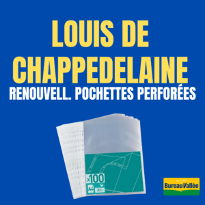 Copie de Jean Monnet - 17 RENOUVELLEMENT 100 POCHETTES PERFOREES
