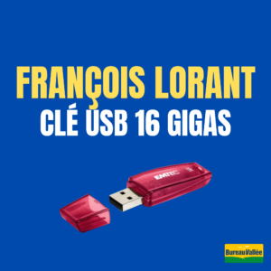 François lorant - 13 UNITAIRE - CLE USB 16 GIGAS
