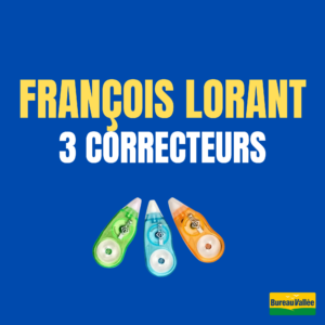 François lorant - 25 UNITAIRE - LOT DE 3 CORRECTEURS