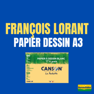 François lorant - 28 UNITAIRE - PAPIER A DESSIN A3 180GR