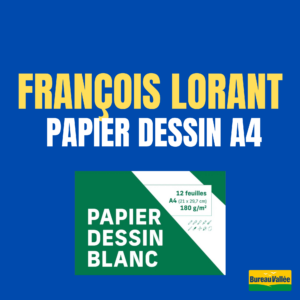 François lorant - 29 UNITAIRE - PAPIER A DESSIN A4 180GR