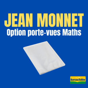 OPTION - PORTE-VUES 80 VUES TRANSPARENT (MATHS)