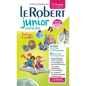405185536 Dictionnaire de poche ROBERT JUNIOR +