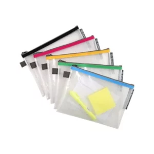 Trousse plate A5 zippée