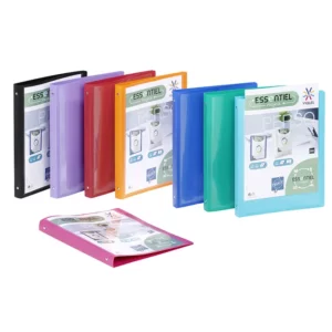 KRÉACOVER MINI-CLASSEUR PERSONNALISABLE A4 D20 COLORIS ASSORTIS