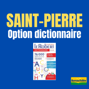 St Pierre Plérin - 13 OPTION DICTIONNAIRE DE POCHE