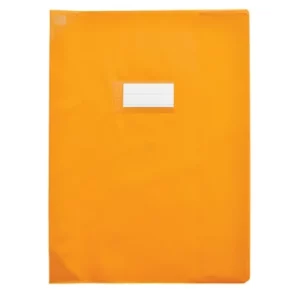 Protège cahier 24x32 orange