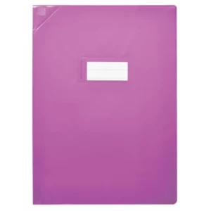 Protège cahier 24x32 violet