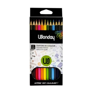 crayon couleur 12 Crayons de couleur Wonday
